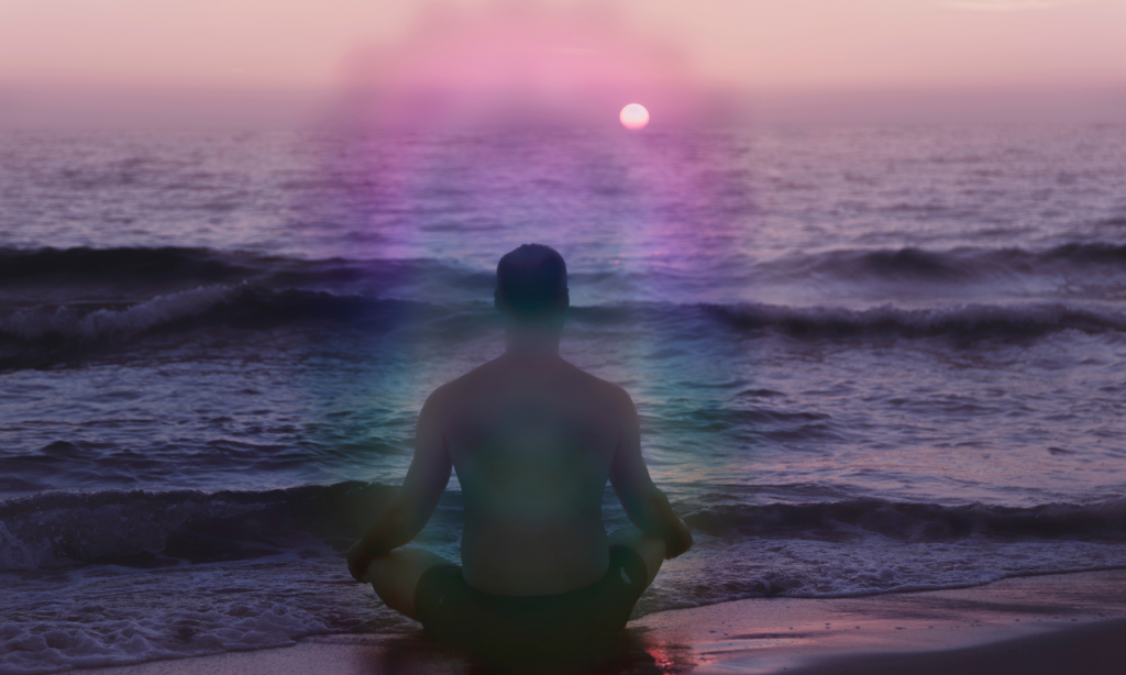 Leuchtendes Energiefeld