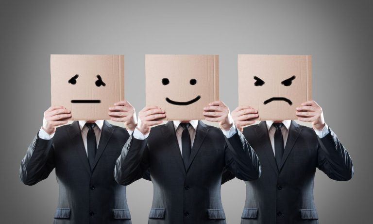 Emotionen unterdrücken Innenschau halten