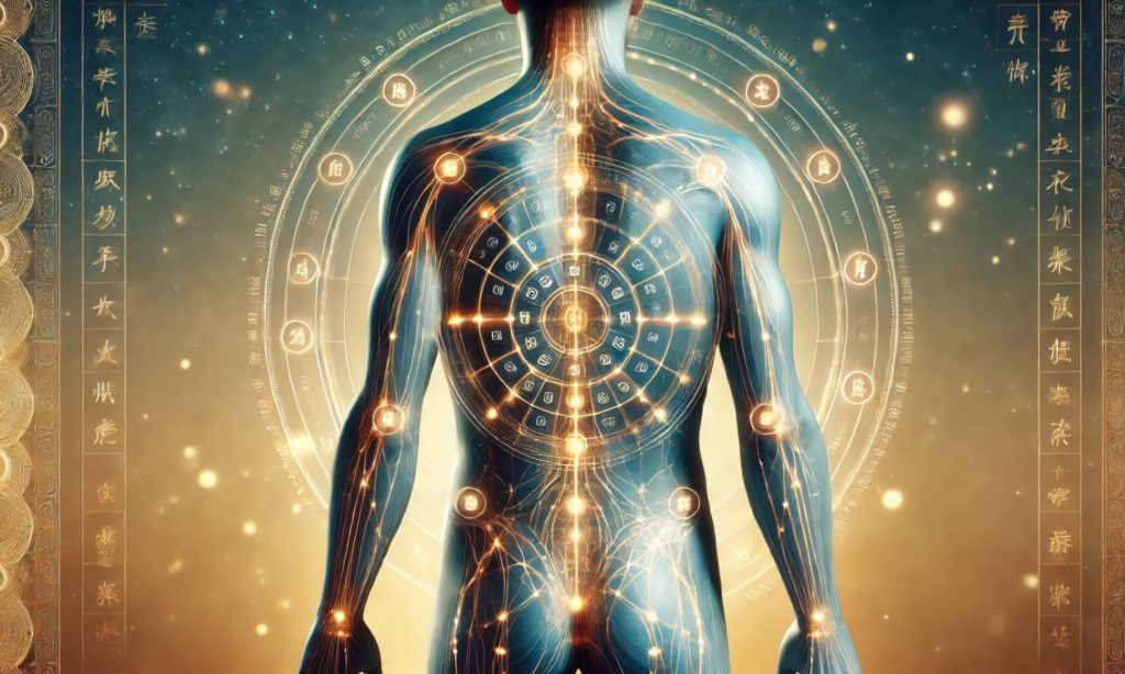 Meridiansystem des Körpers