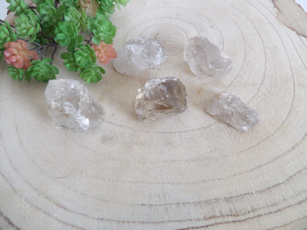 Rauchquarz Rohsteine