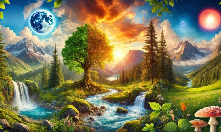 Schamanische Reise in die mittlere Welt