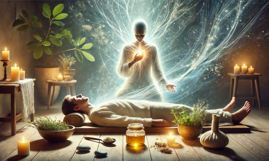 Schamanisches Besprechen von Krankheiten