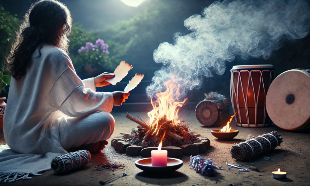 Schamanische Rituale Trennungsritual