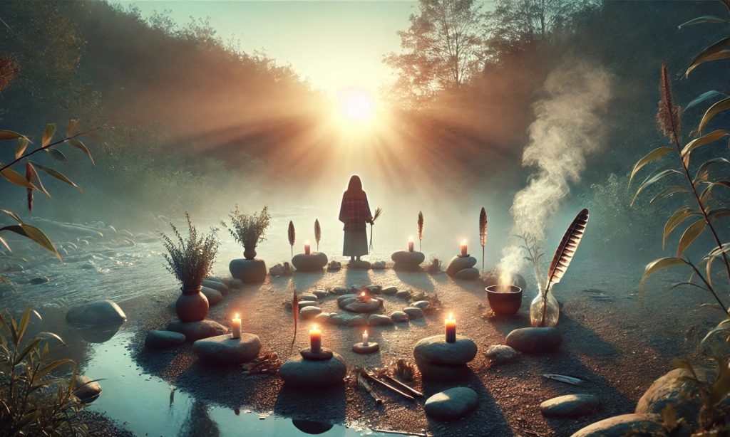 Schamanische Rituale schamanisches Ritual 