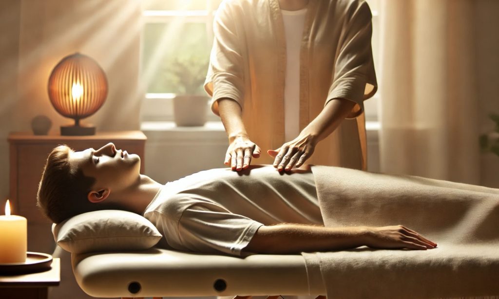 Jemandem Reiki geben