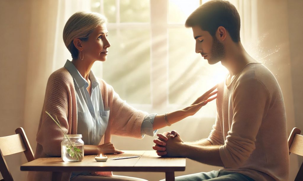 Jemandem Reiki geben