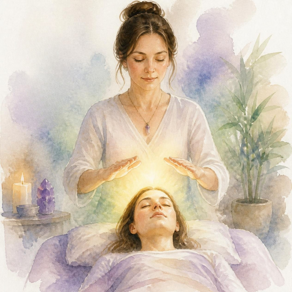 Reiki praktizieren Schwierigkeiten
geschehen lassen